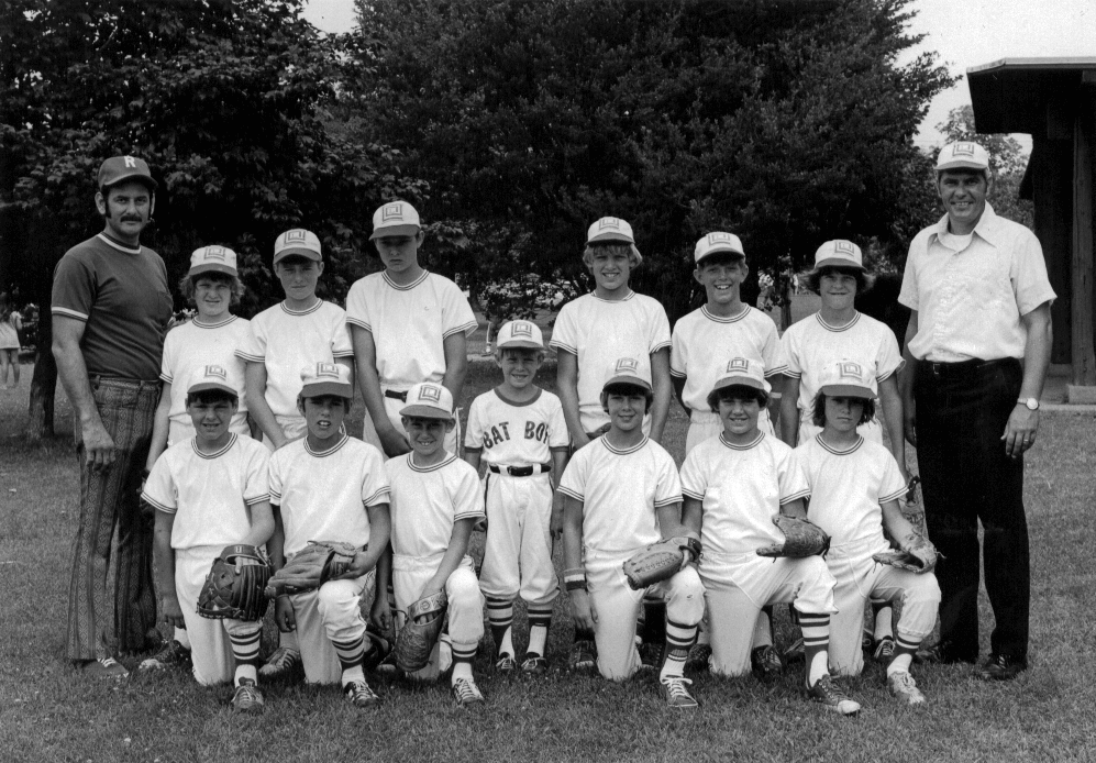 Our Lincoln Square Little League Team from Urbana, IL, circa 1975